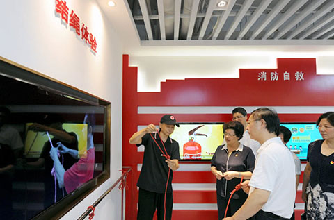 福建省紅十字應(yīng)急救護培訓(xùn)基地結(jié)繩體驗區(qū)