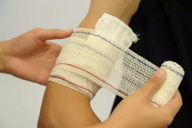 螺旋包扎法4 螺旋包扎法4