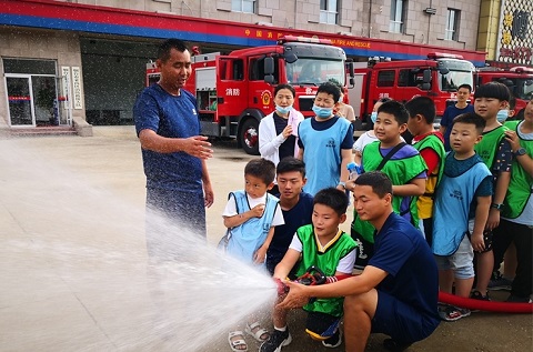 萊山消防科普教育基地被評為山東省科普示范工程 萊山消防科普教育基地被評為山東省科普示范工程